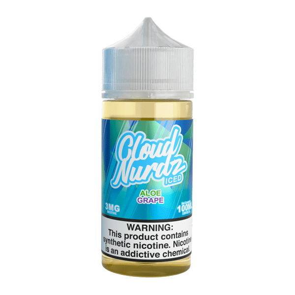 Cloud Nurdz - 100mL — ICED Aloe Grape
