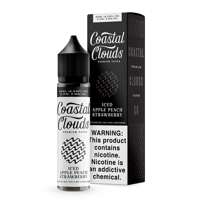 Coastal Clouds - Freebase — ICED Apple Peach Strawberry