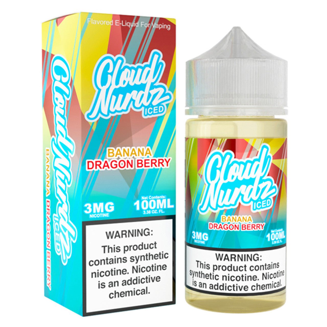 Cloud Nurdz - 100mL — ICED Banana Dragon Berry
