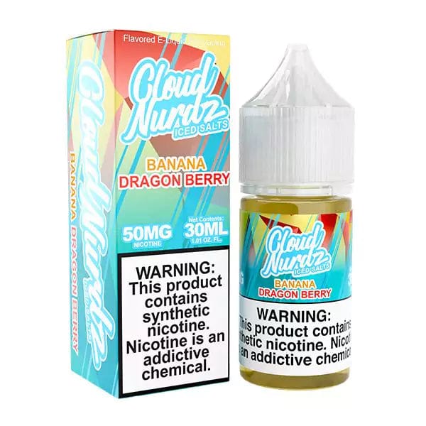 Cloud Nurdz Salt - 30mL — ICED Banana Dragon Berry