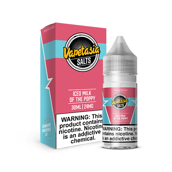 Vapetasia Salt - 30mL — ICED Milk of The Poppy