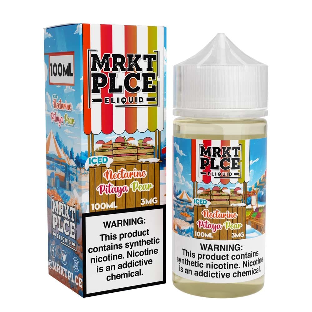 MRKT PLCE - 100mL — ICED Nectarine Pitaya Pear