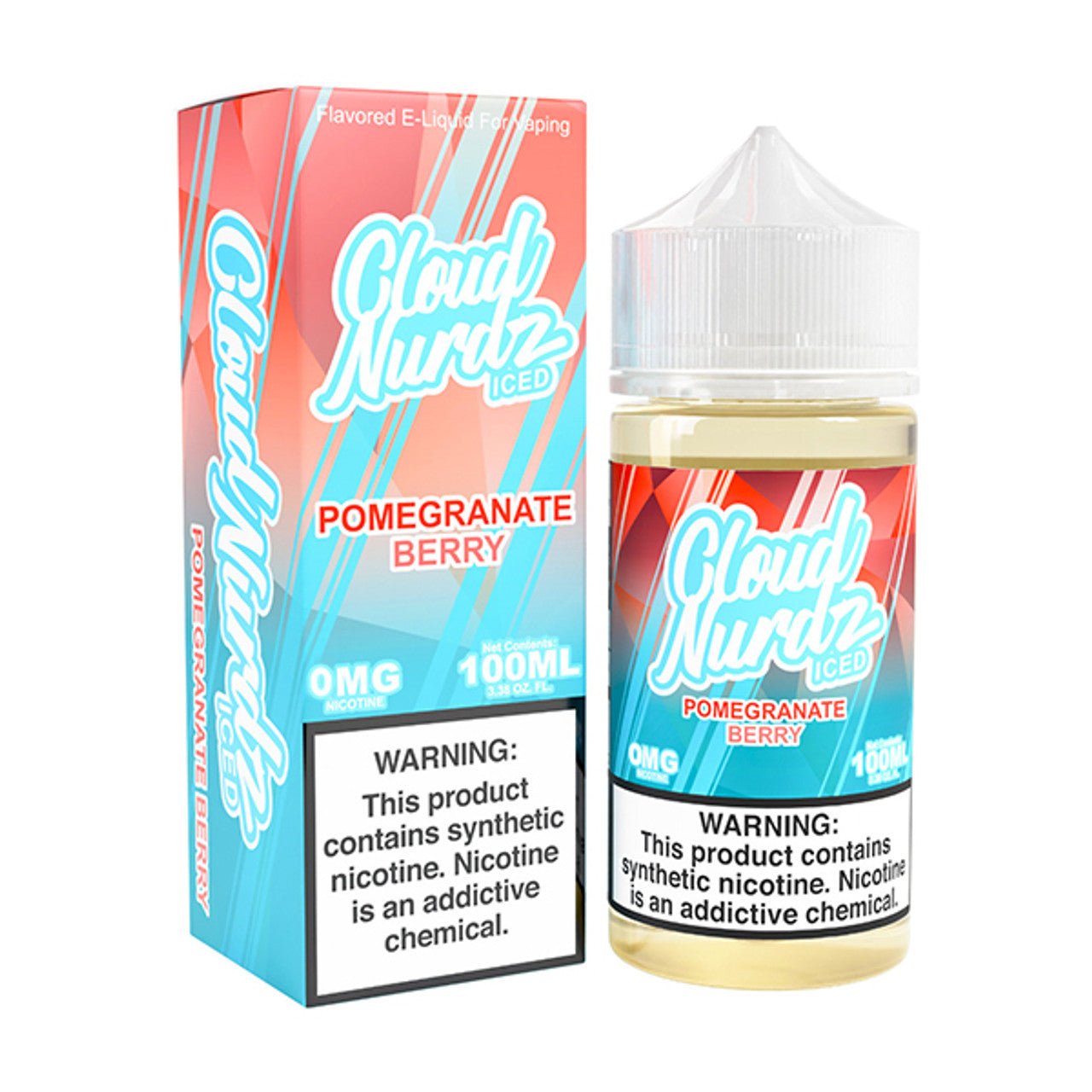 Cloud Nurdz - 100mL — ICED Pomegranate Berry