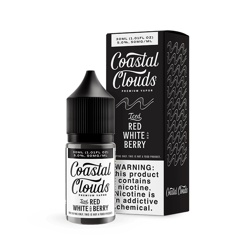 Coastal Clouds Salt - 30mL — ICED Red White And Berry