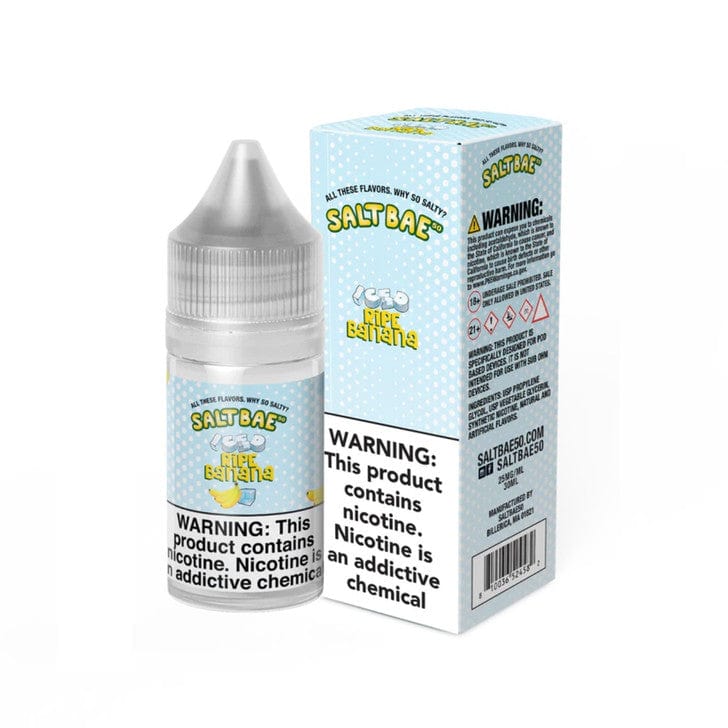 Salt Bae 50 - 30mL — ICED Ripe Banana