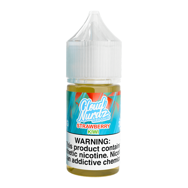 Cloud Nurdz Salt - 30mL — ICED Strawberry Kiwi