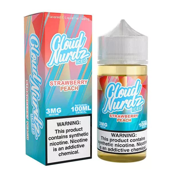 Cloud Nurdz - 100mL — ICED Strawberry Peach