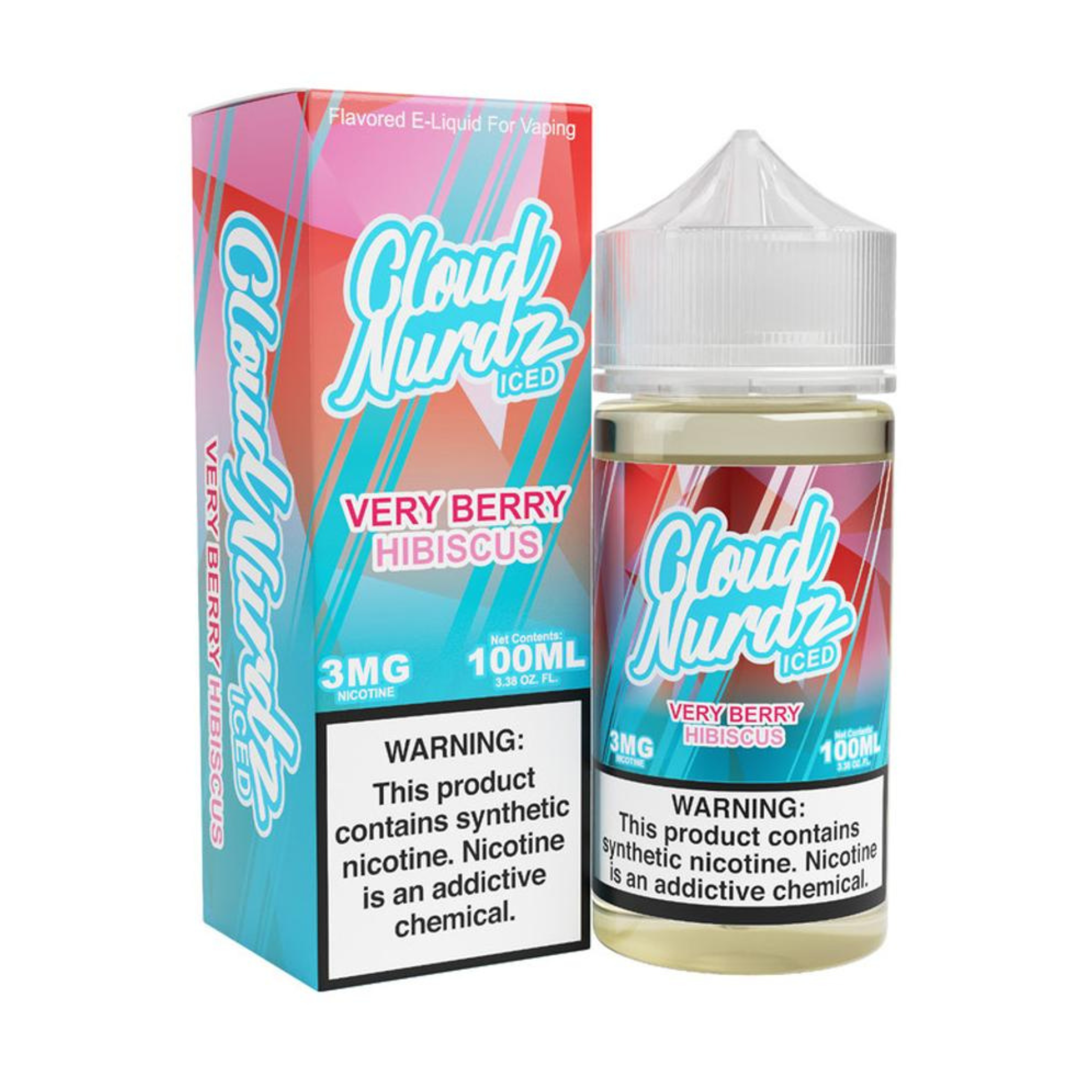 Cloud Nurdz - 100mL — ICED Very Berry Hibiscus