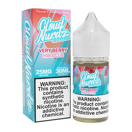 Cloud Nurdz Salt - 30mL — ICED Very Berry Hibiscus