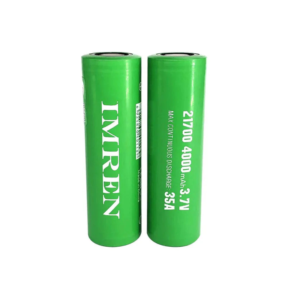 IMREN 21700 35A 4000mAh Rechargeable Battery — view 1