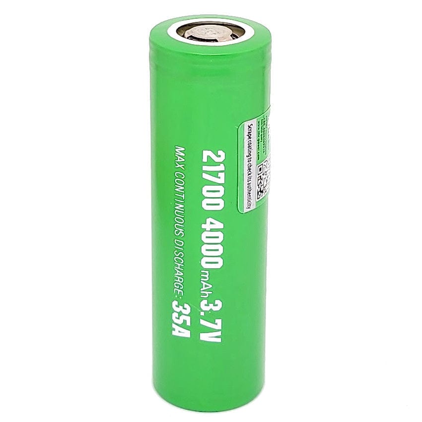 IMREN 21700 35A 4000mAh Rechargeable Battery — Single Battery