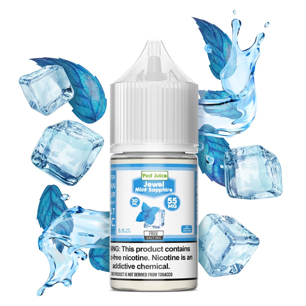 Pod Juice Salt - 30mL — Jewel Mint Sapphire