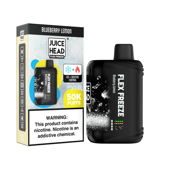 Juice Head Flex Freeze 50K Puffs — Blueberry Lemon