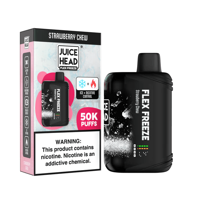 Juice Head Flex Freeze 50K Puffs — Strawberry Chew