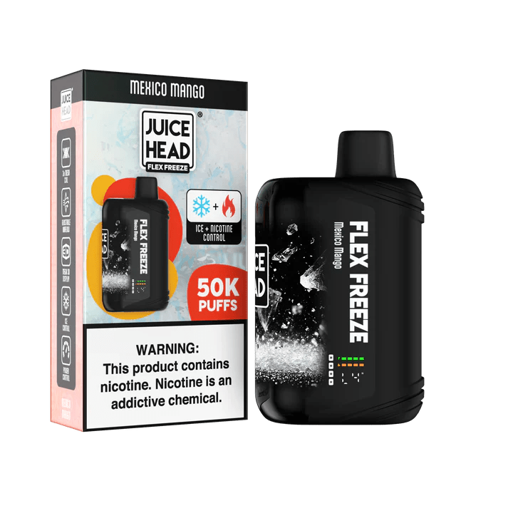 Juice Head Flex Freeze 50K Puffs — Mexico Mango