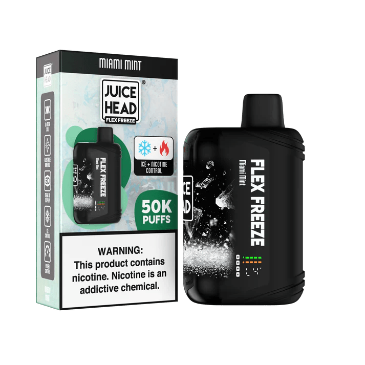 Juice Head Flex Freeze 50K Puffs — Miami Mint
