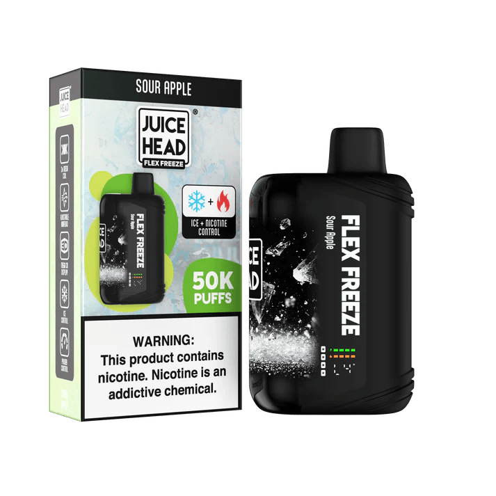 Juice Head Flex Freeze 50K Puffs — Sour Apple