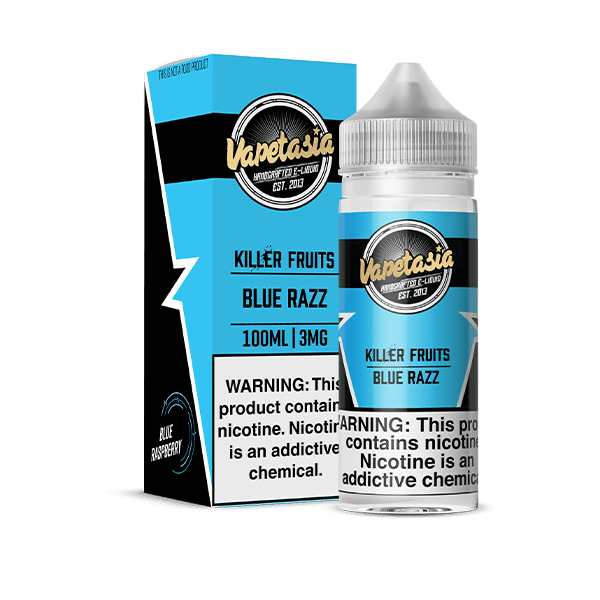 Vapetasia - 100mL — Killer Fruits Blue Razz
