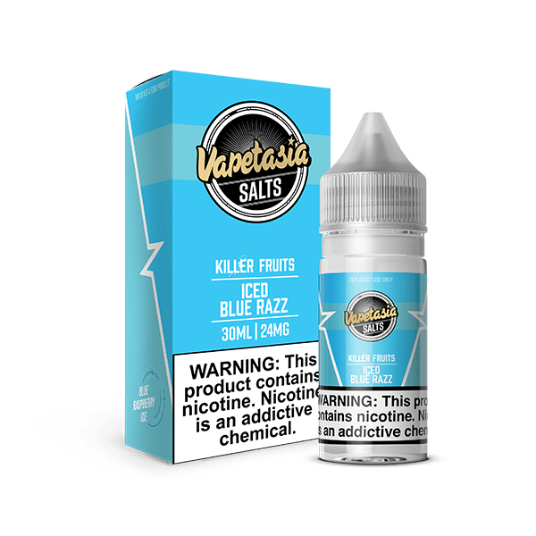 Vapetasia Salt - 30mL — Killer Fruits ICED Blue Razz