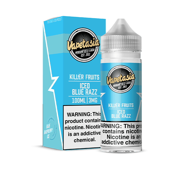 Vapetasia - 100mL — Killer Fruits ICED Blue Razz