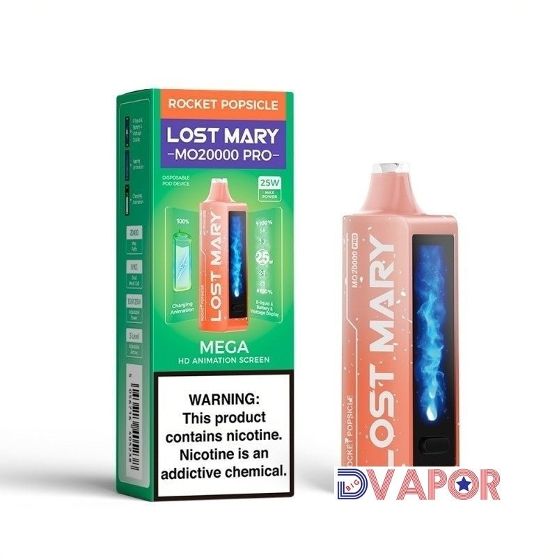 Lost Mary MO20000 Pro Disposable — Rocket Popsicle