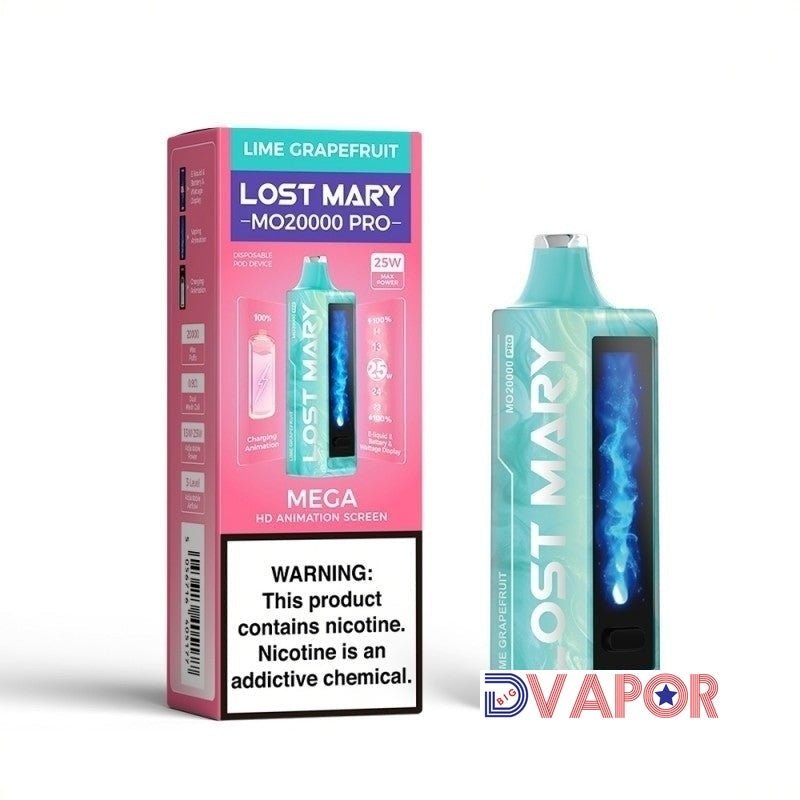 Lost Mary MO20000 Pro Disposable — Lime Grapefruit