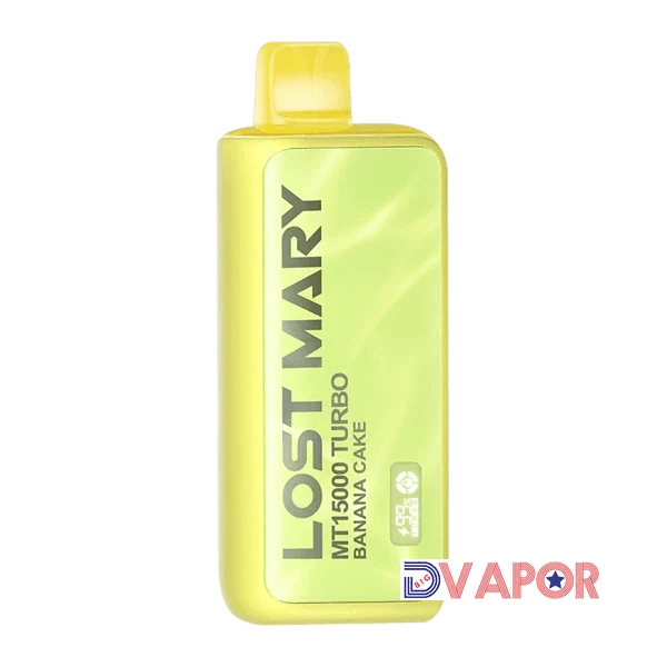 Lost Mary MT15000 Turbo Edition Disposable Vape — Banana Cake