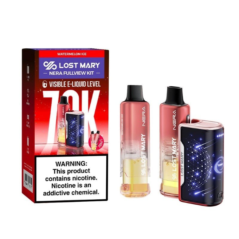 Lost Mary NERA 70K Disposable KIT | Includes 2 PODS — Watermelon ICE