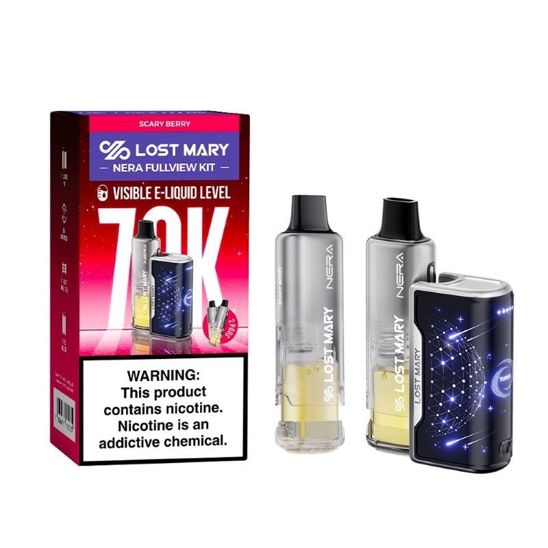 Lost Mary NERA 70K Disposable KIT | Includes 2 PODS — Scary Berry