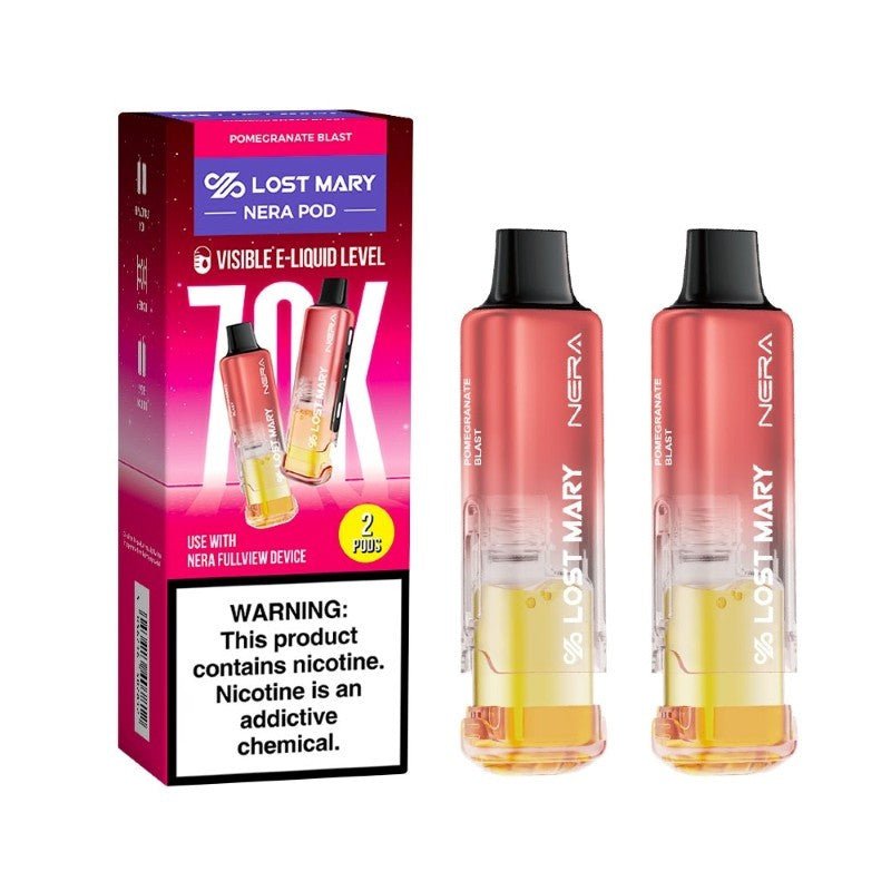 Lost Mary NERA 70K Disposable PODS | 2 Pack of Pods — Pomegranate Blast