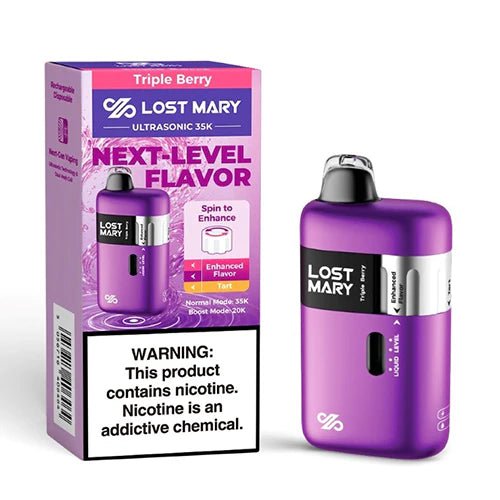 Lost Mary Ultrasonic 35K Disposable — Triple Berry