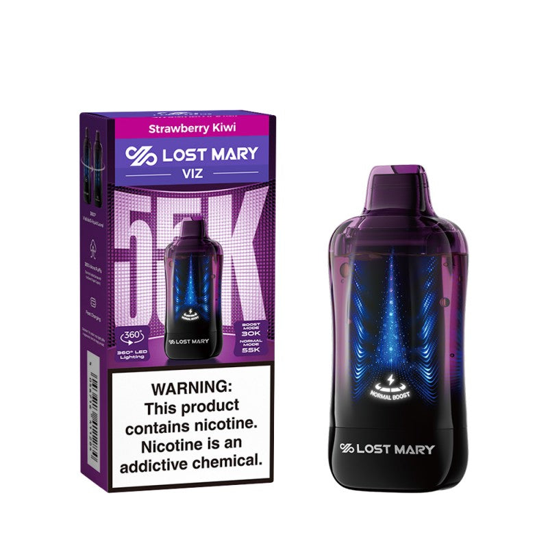 Lost Mary VIZ 55K Disposable Vape — Strawberry Kiwi