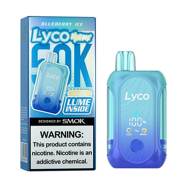LYCO MINI BOX 50K Disposable — Blueberry ICE