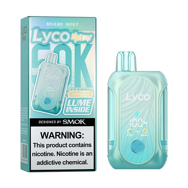LYCO MINI BOX 50K Disposable — Miami Mint