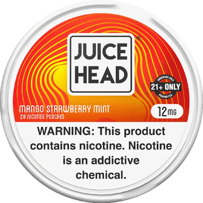 Mango Strawberry Mint - Juice Head Nicotine Pouches - 20ct — 12mg