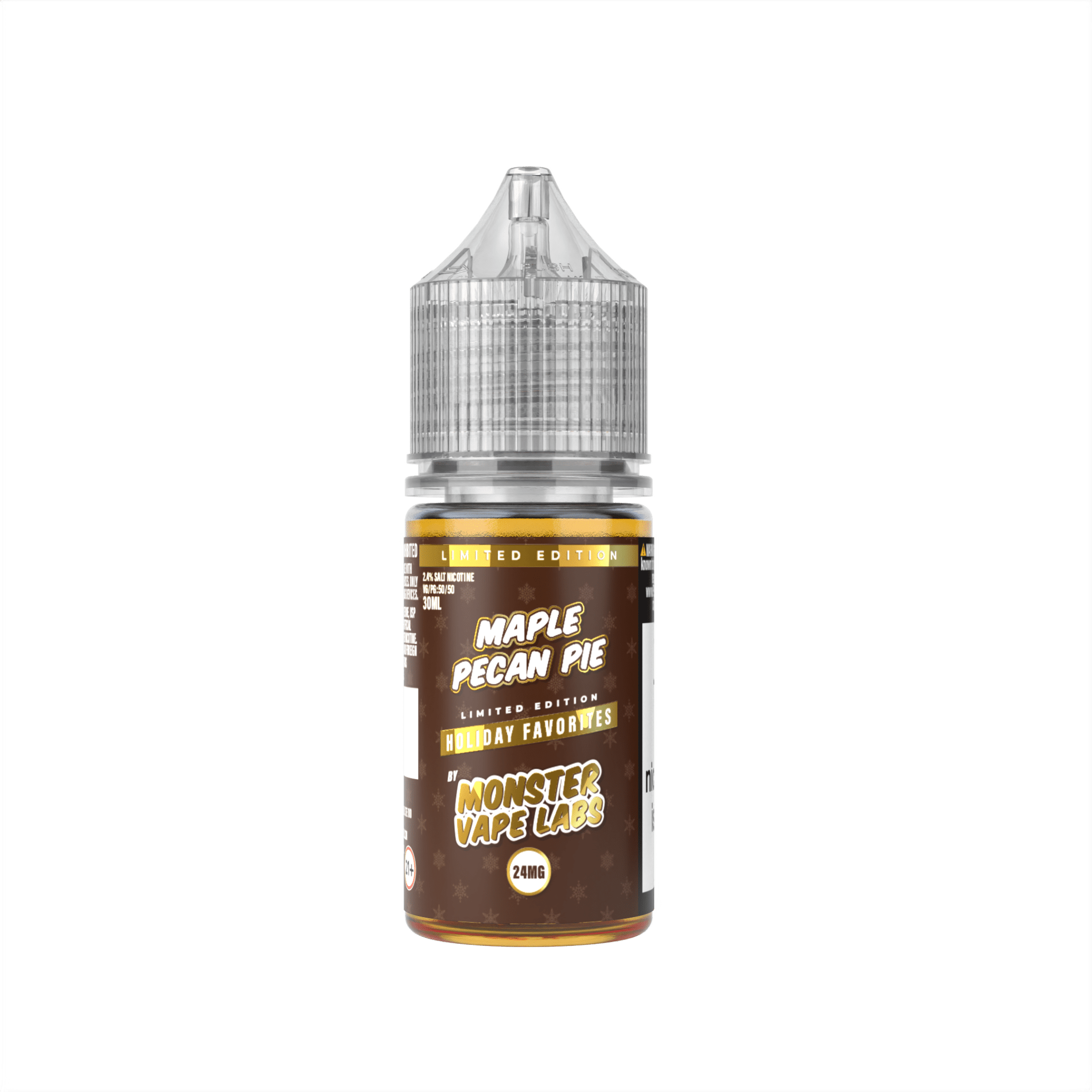 Monster Vape Labs Salt - 30mL — Maple Pecan Pie