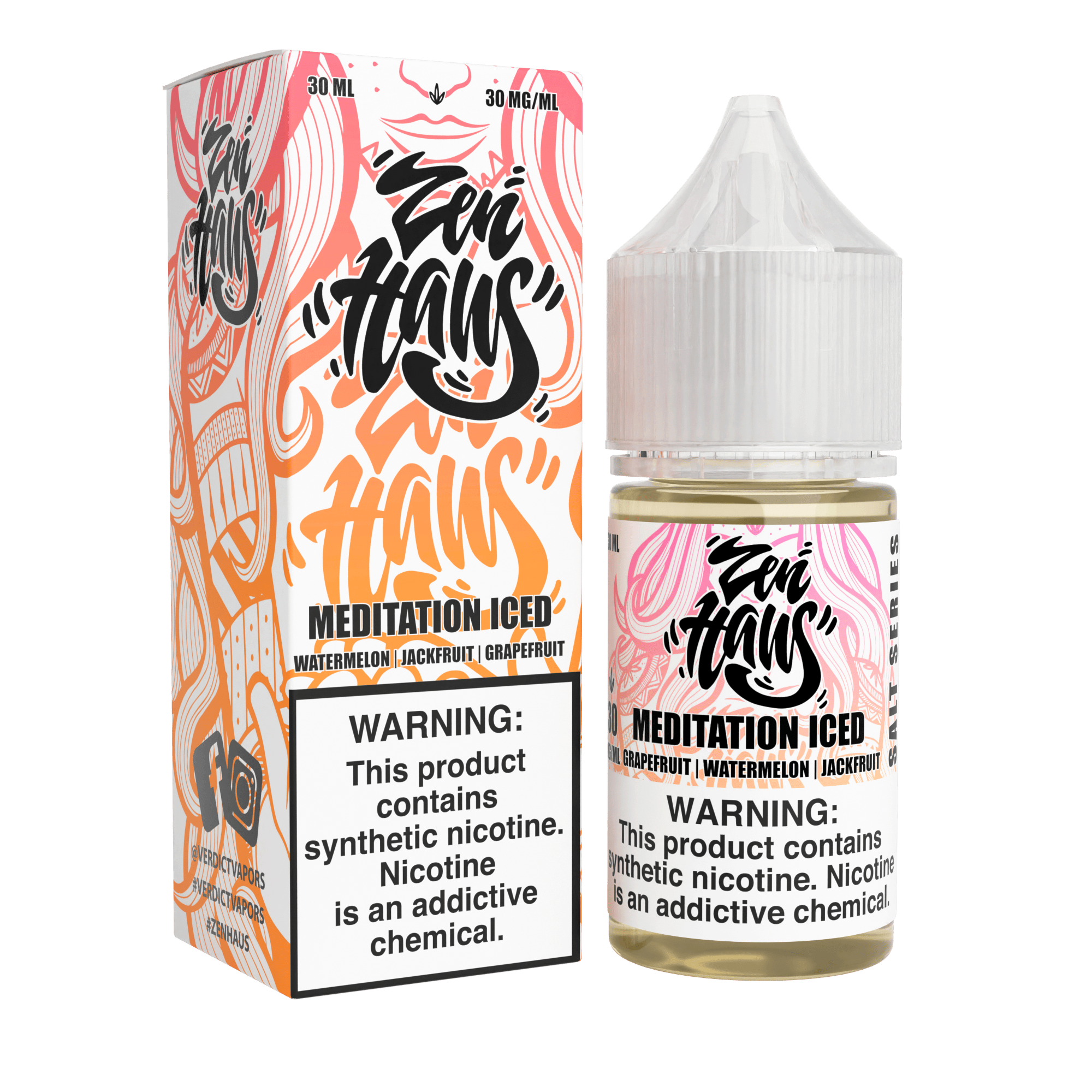 Zen Haus Salt - 30mL — Meditation ICED