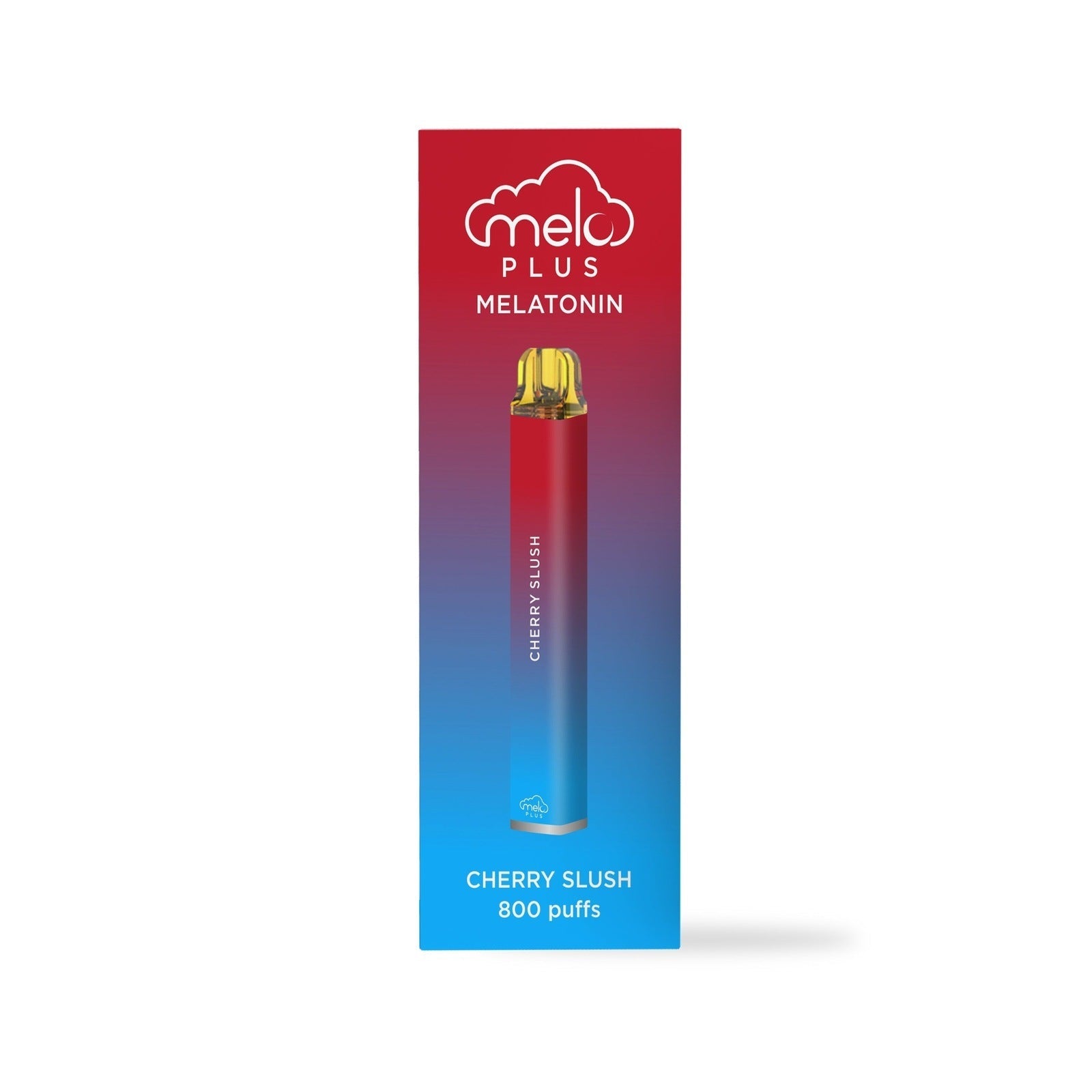 Melo Plus Melatonin Infused Zero Nicotine Vape | 800 Puff 0% Plus Melatonin — Cherry Slush