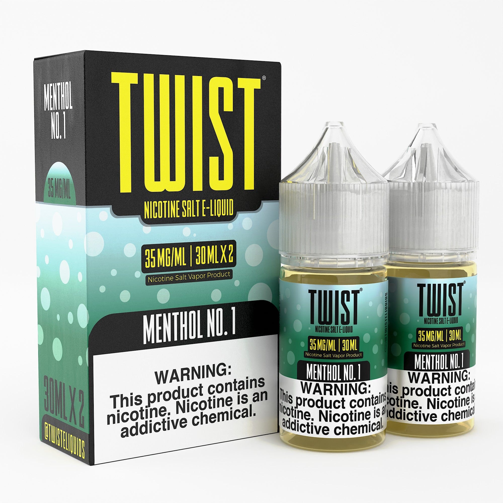 Twist E-Liquids Salt - 60ml (30ml 2-Pack) — Menthol No. 1