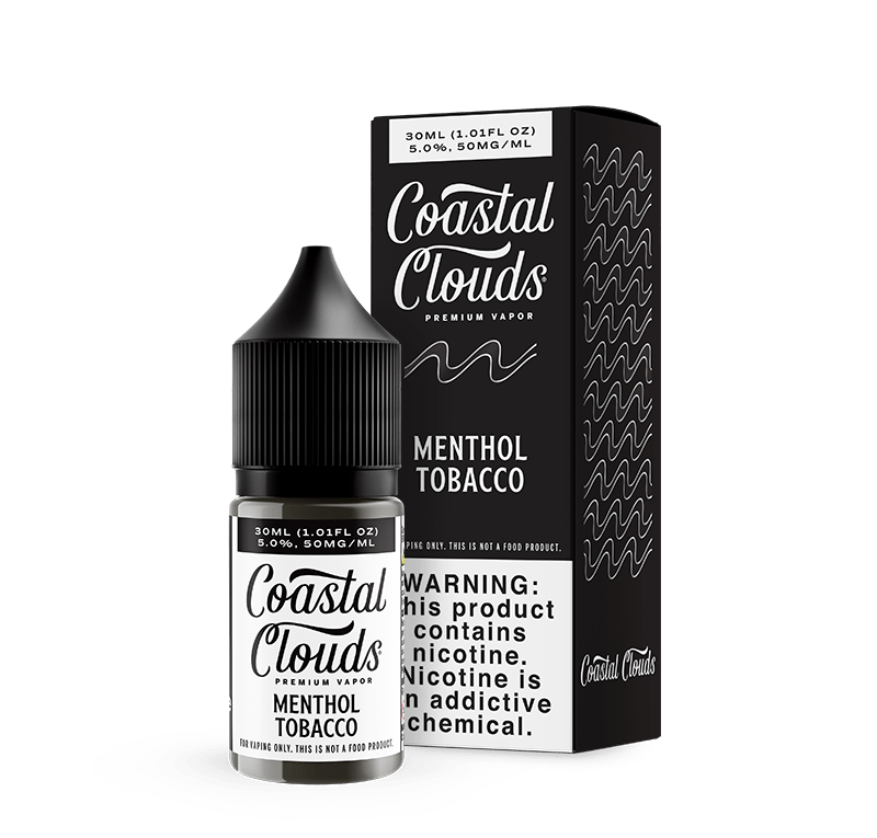 Coastal Clouds Salt - 30mL — Menthol Tobacco