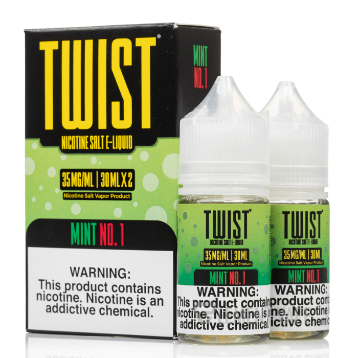 Twist E-Liquids Salt - 60ml (30ml 2-Pack) — Mint No. 1
