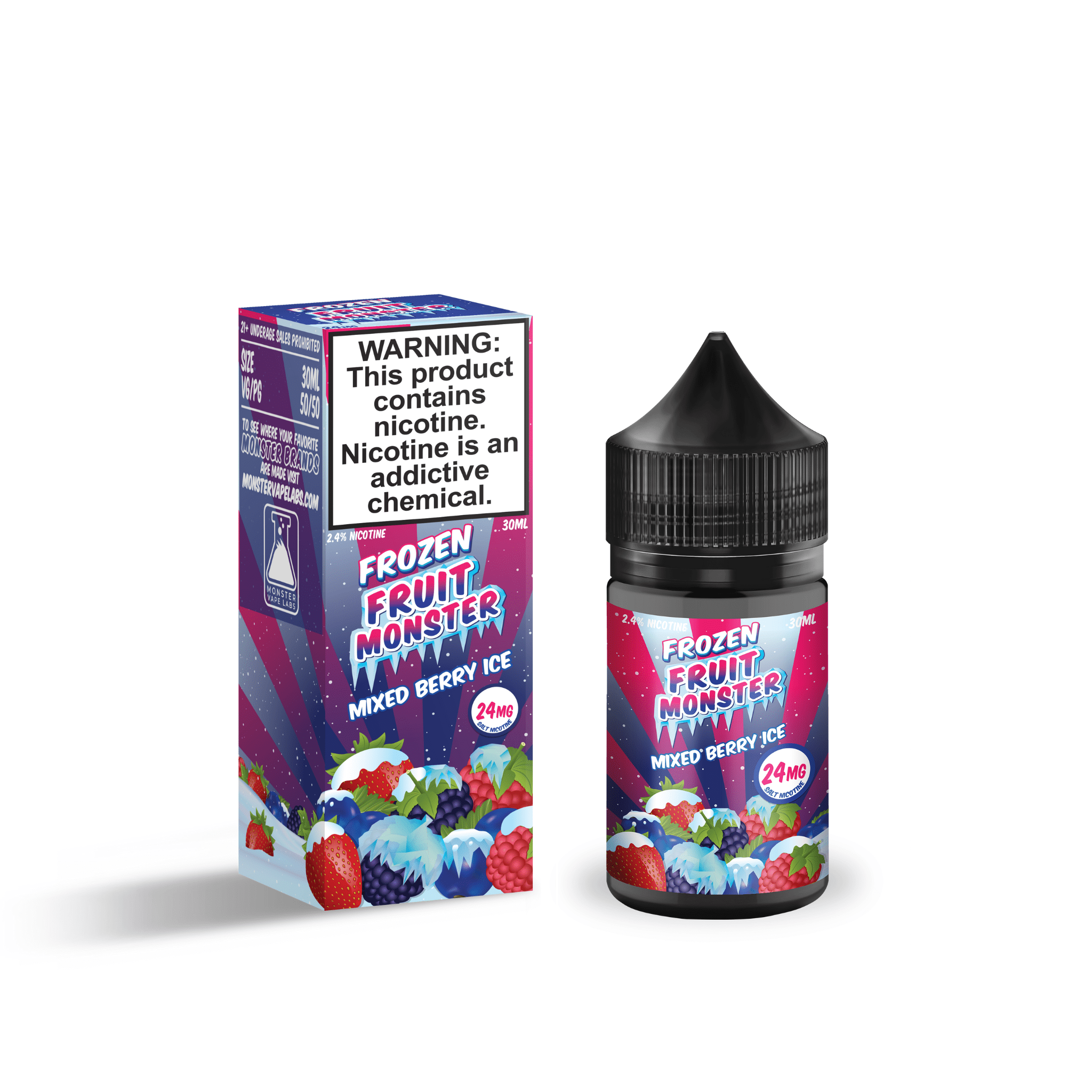 Frozen Fruit Monster Salt - 30mL — Mixed Berry ICE