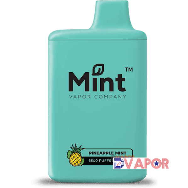 MNKE Bar 16ml 6500 Puff 5% Rechargeable Disposable Vape — Pineapple Mint