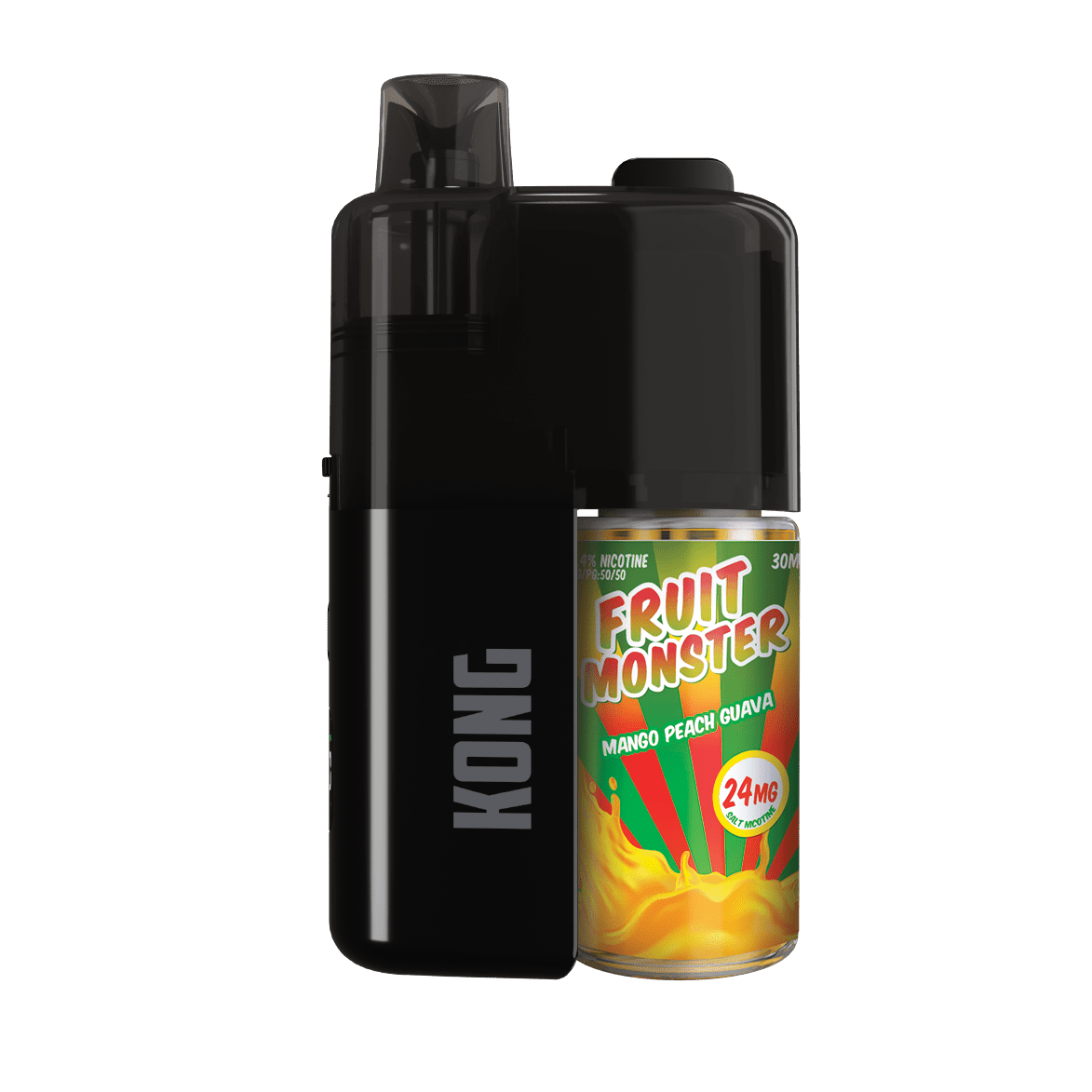 Monster Vape Labs x Kong 50K Disposable — Mango Peach Guava 24mg