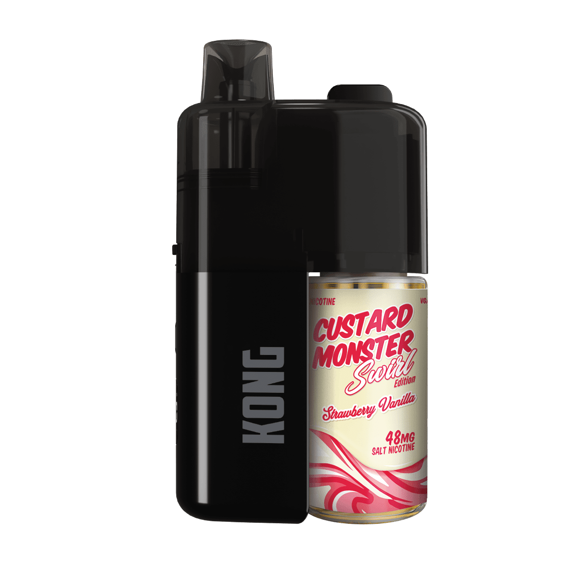Monster Vape Labs x Kong 50K Disposable — Strawberry Vanilla 48mg