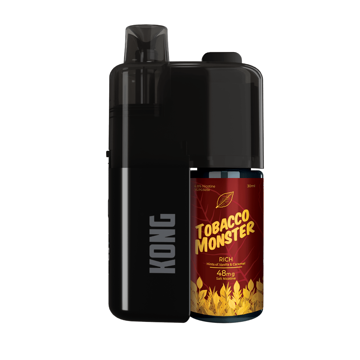 Monster Vape Labs x Kong 50K Disposable — Rich Tobacco 48mg