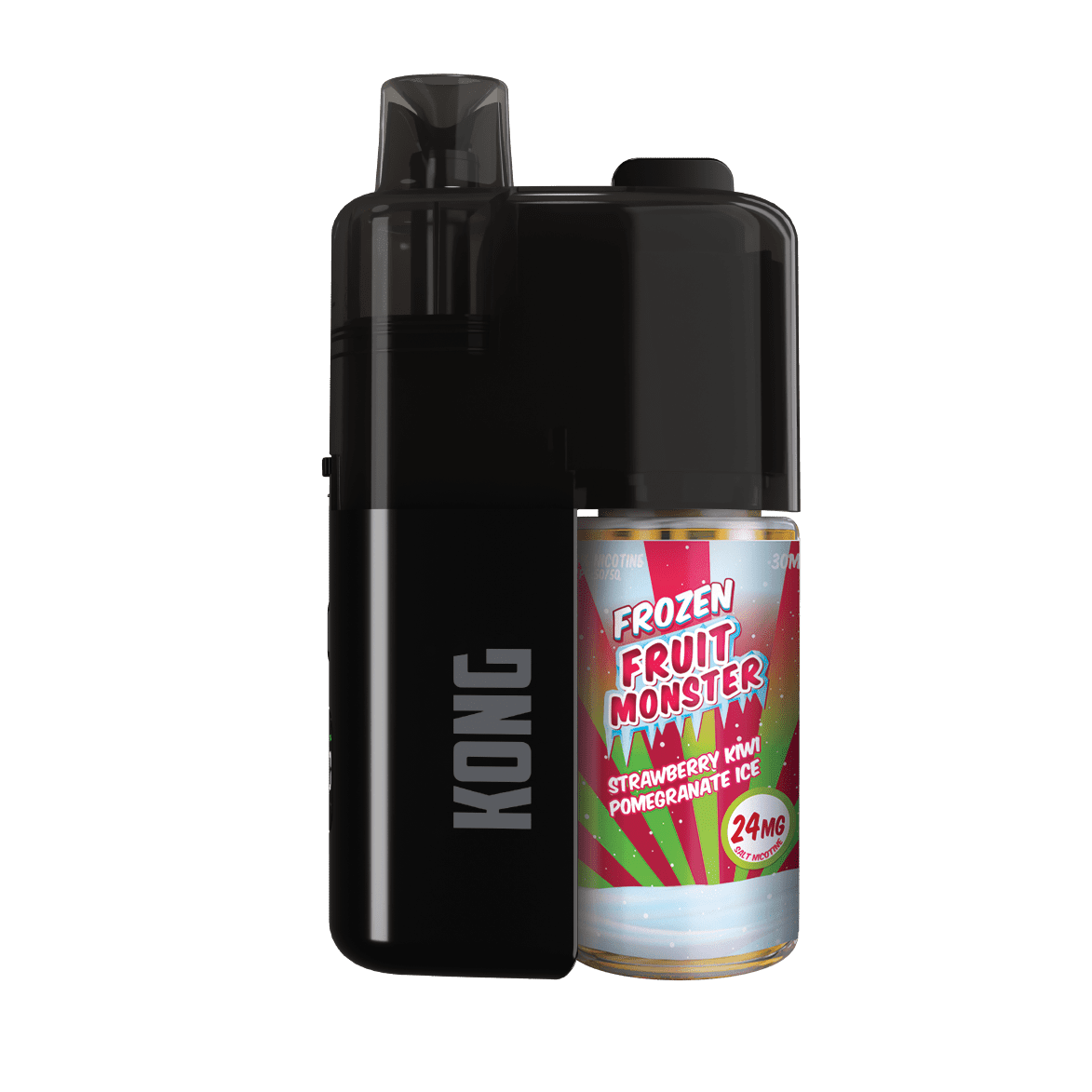Monster Vape Labs x Kong 50K Disposable — Strawberry Kiwi Pomegranate ICE 24mg