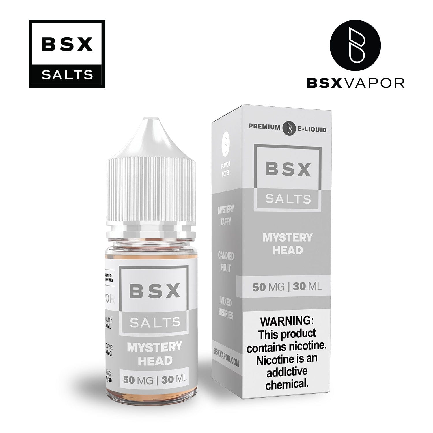 BSX Salts - 30mL — Mystery Head