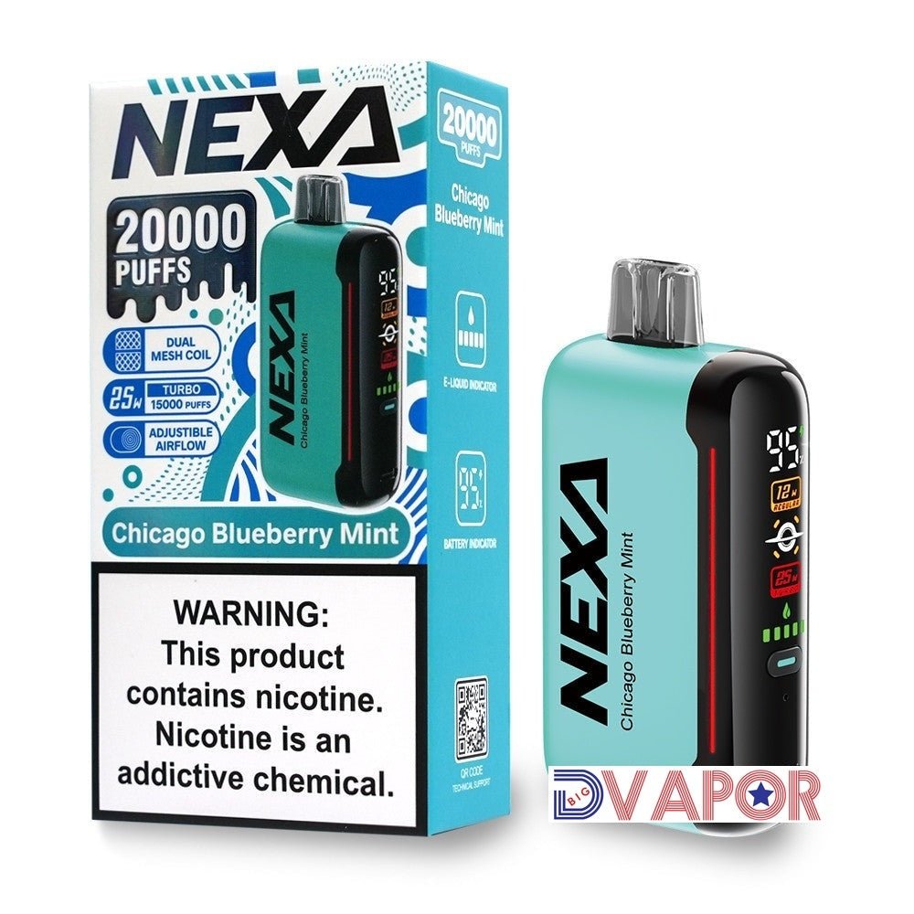 Nexa N20000 Disposable — Chicago Blueberry Mint