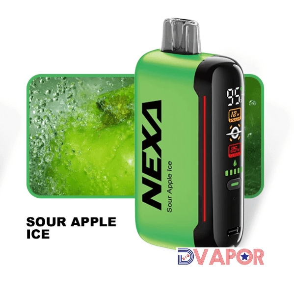 Nexa N20000 Disposable — Sour Apple Ice